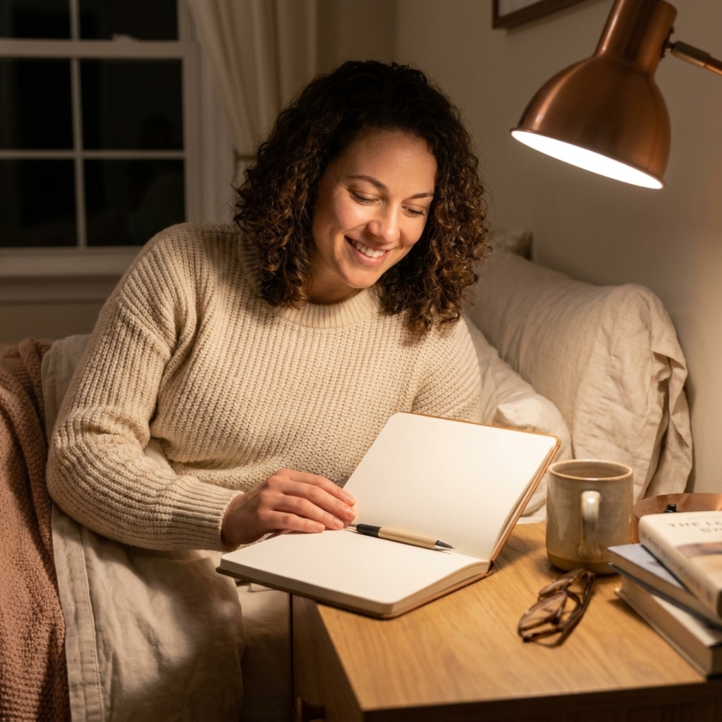 Bedtime Journaling Prompts for Anxiety and Overthinking