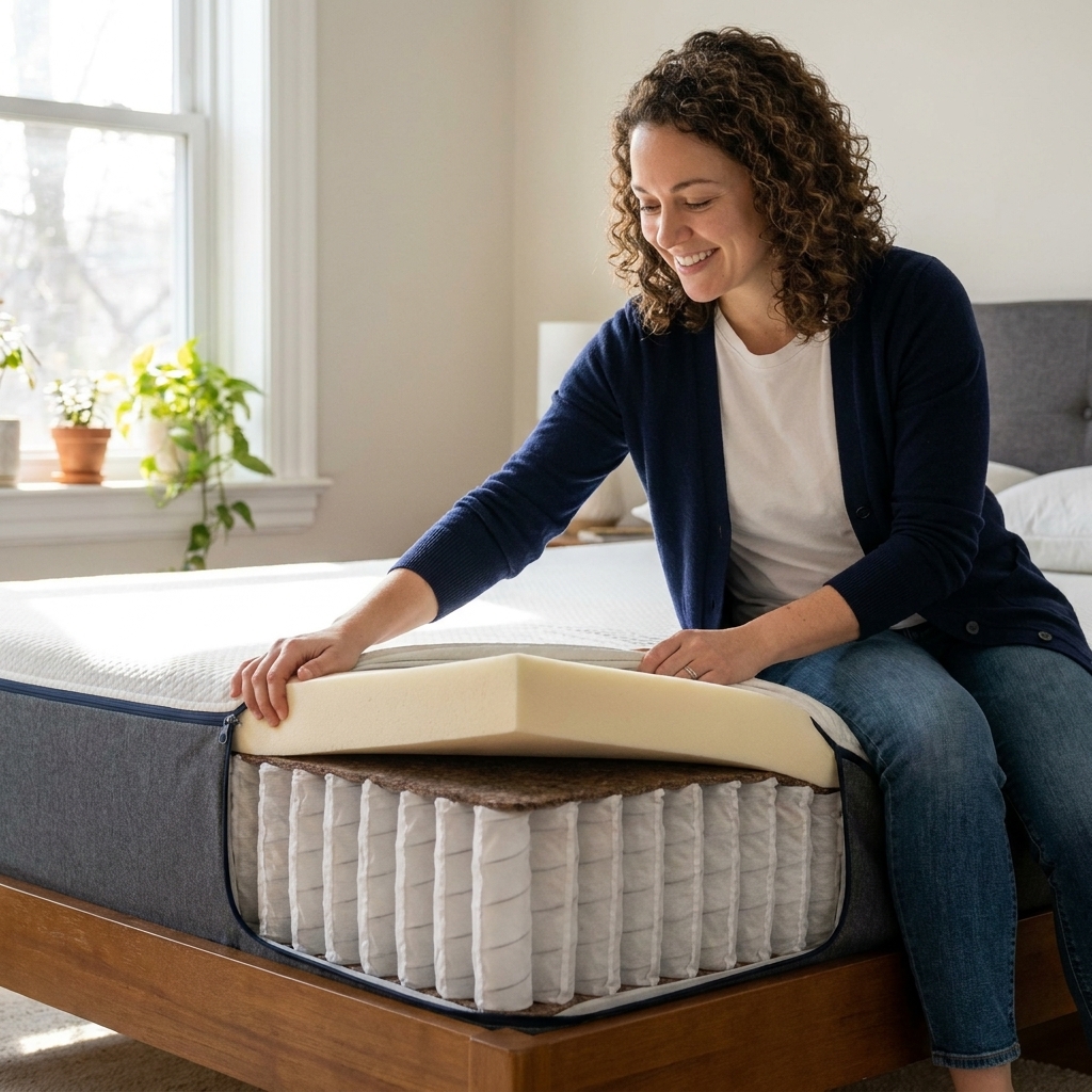 Memory Foam vs. Hybrid Mattresses for Back Pain
