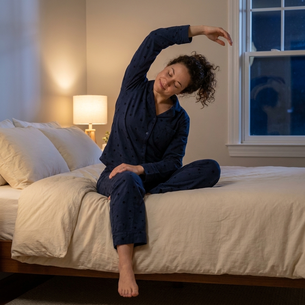 5 Gentle Bedtime Yoga Poses to Release Physical Tension