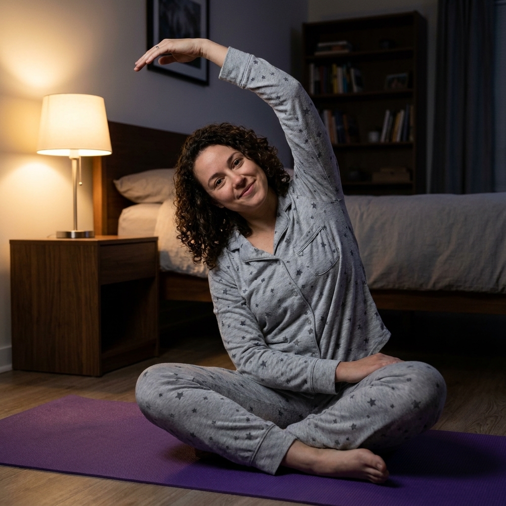 10 Gentle Pre-Sleep Stretches for Better Rest